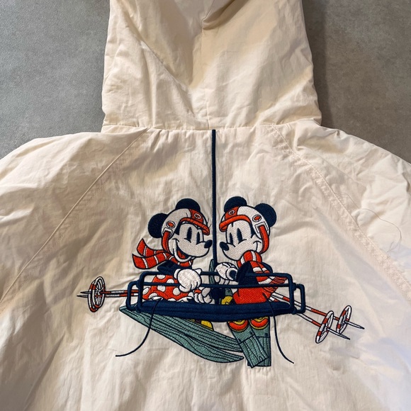 New Disney OUR UNIVERSE Goofy Mickey Ski School Windbreaker Jacket. Large Unisex - Picture 8 of 11